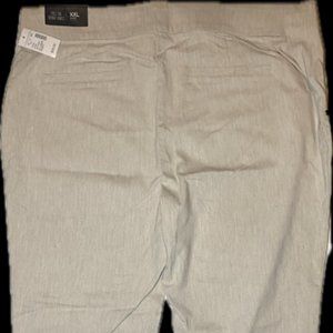 MAURICES Pull On Skinny Ankle, Creme, Women's Size XXL Short Mid Rise